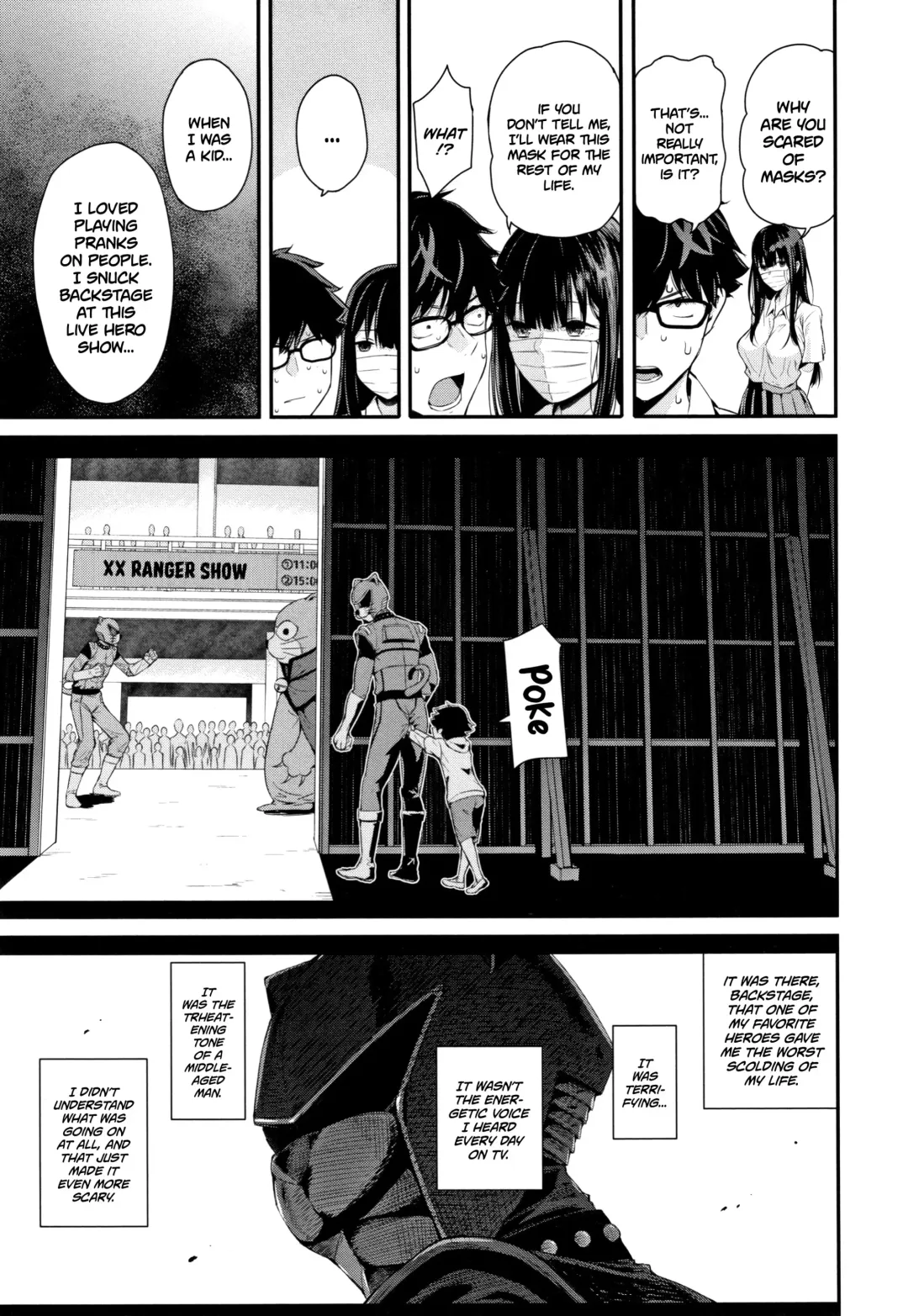 [Shioroku] Wakatsuki, Mask o Totteyo! | Wakatsuki, Take Off Your Mask! Fhentai - Page 39