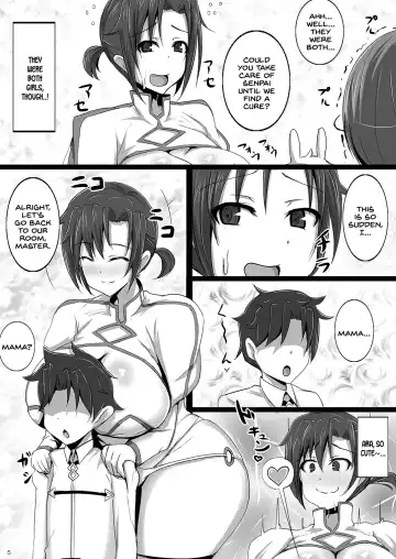 [Jiseki] Totsuzen Shota ni Natta Master ni Inran Boudica ga Mama ni Natte Seikyouiku Fhentai - Page 4