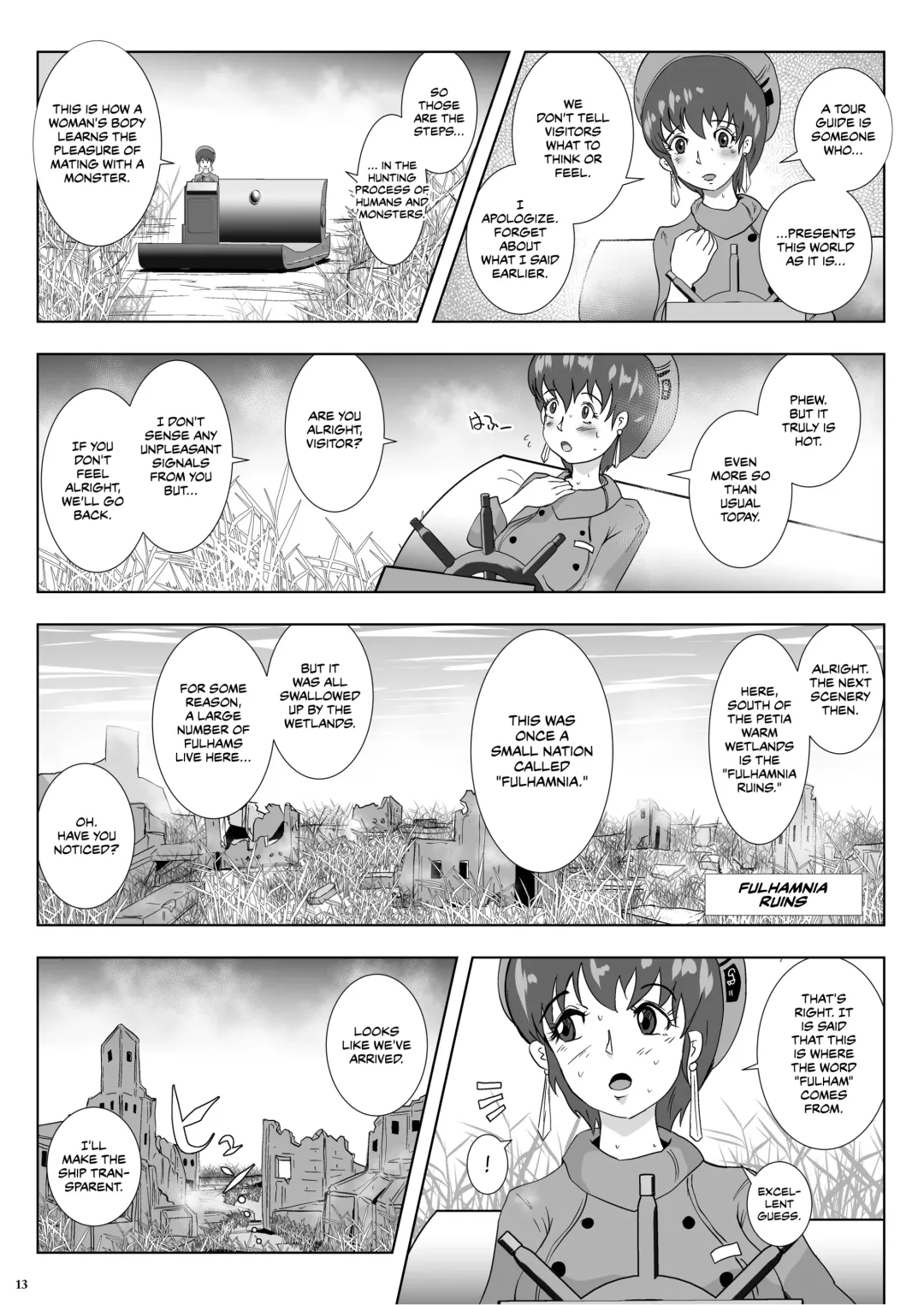 [Takaishi Fuu] Go To Larvataurs Ase to Shokushu no Tokonatsu Shicchitai Fhentai - Page 13