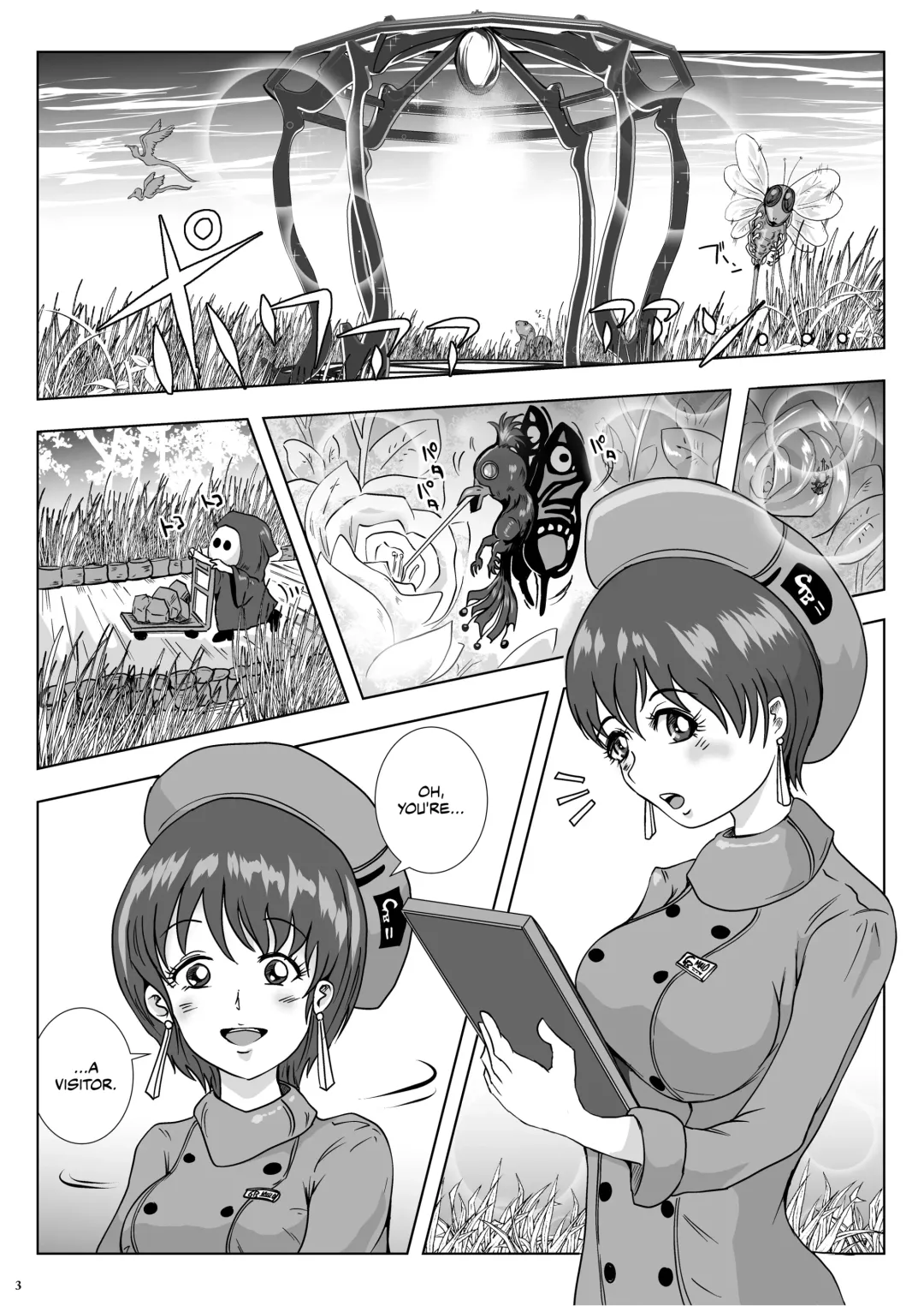 [Takaishi Fuu] Go To Larvataurs Ase to Shokushu no Tokonatsu Shicchitai Fhentai - Page 3