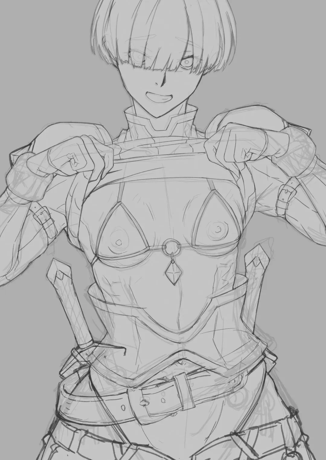 [Asaki Takayuki] Rowan Nyokenshi wa Kakusenai | Роуэн: Мечницу не скрыть Fhentai - Page 33