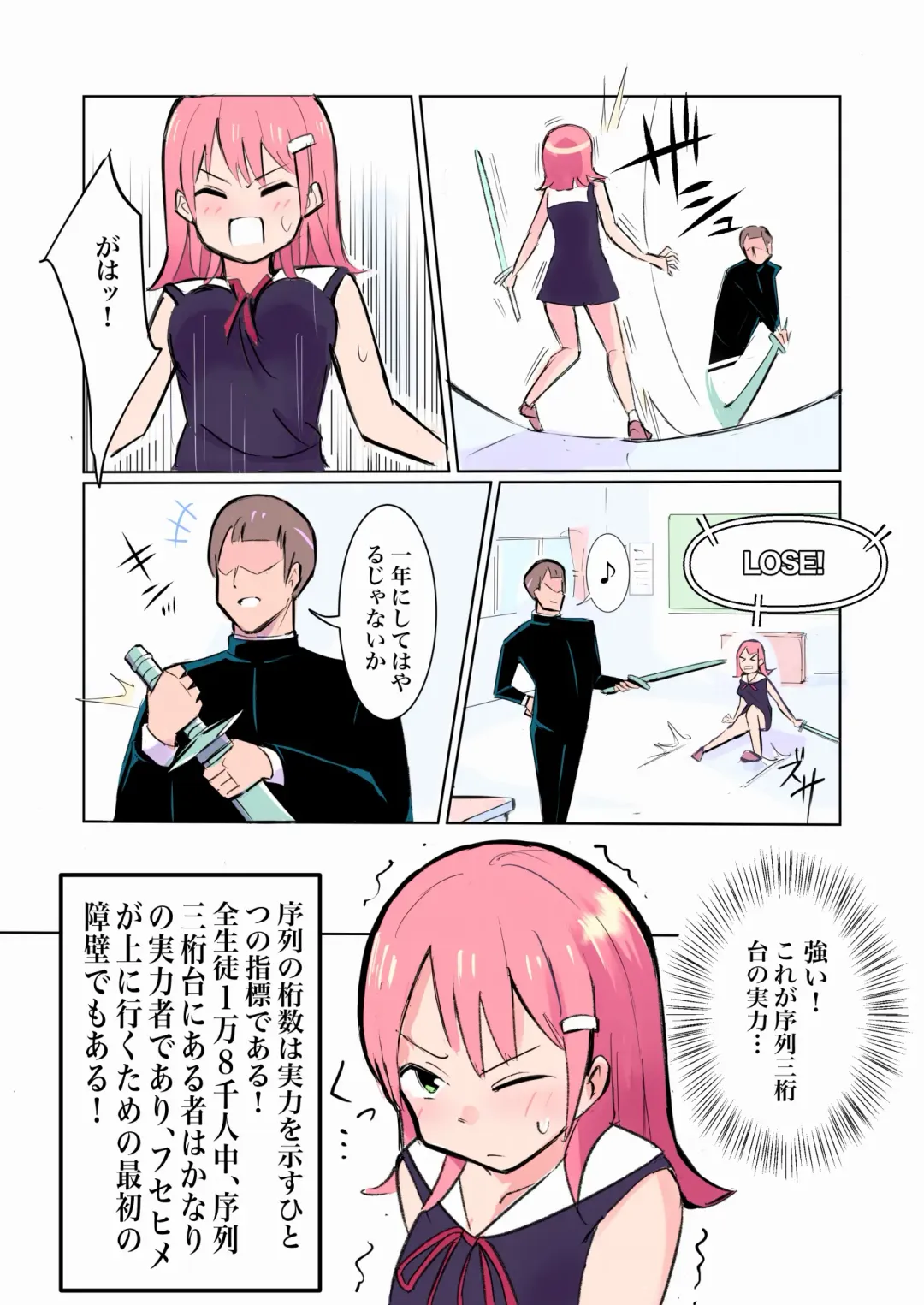 [Polano] Haiboku Suru Gakusei Kenshi Fhentai - Page 9