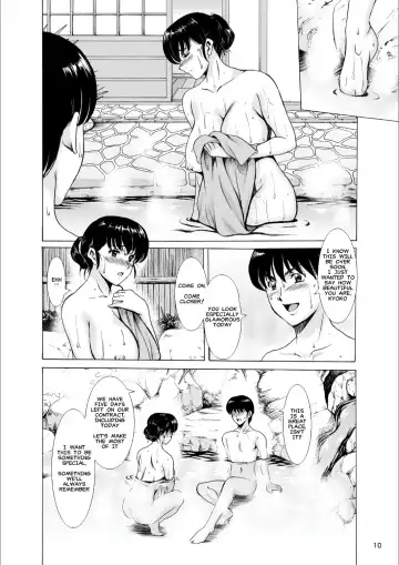 [Hoshino Ryuichi] Hitozuma Kanrinin Kyoko 10 Kanketsu Hen (Jou) | The Perils of Married Manger Kyoko Part 10: Hot Spring Hots Fhentai - Page 10