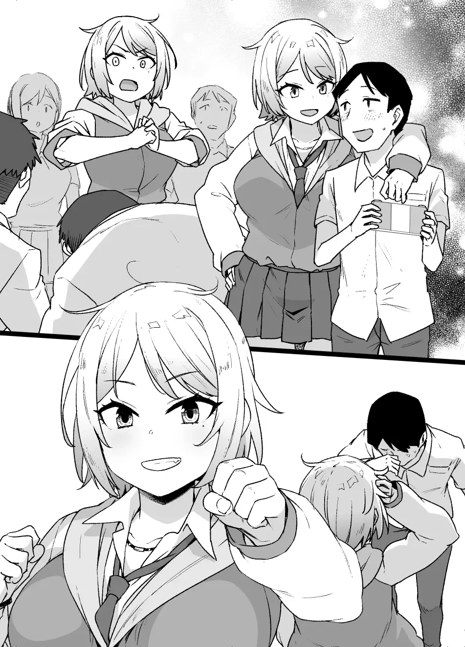 [Kusayarou] Otokomasari no Yankee-kei Osananajimi ga Boku no Shiranumani Fhentai - Page 13