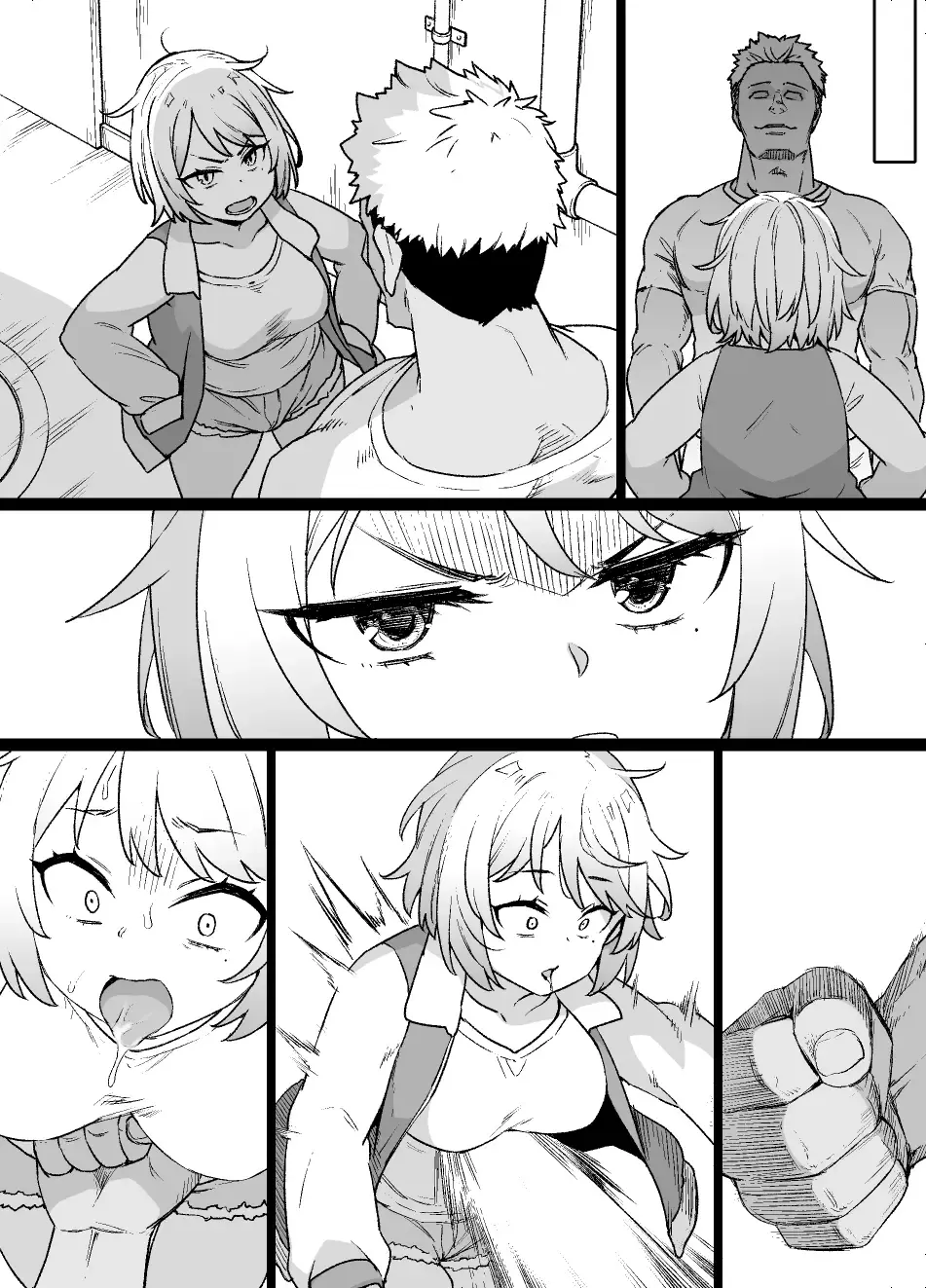 [Kusayarou] Otokomasari no Yankee-kei Osananajimi ga Boku no Shiranumani Fhentai - Page 20