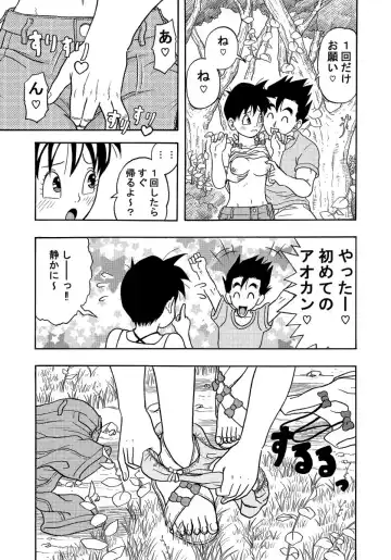 [Jeter] Videl-san to to Osoto de Ecchi! Fhentai - Page 4
