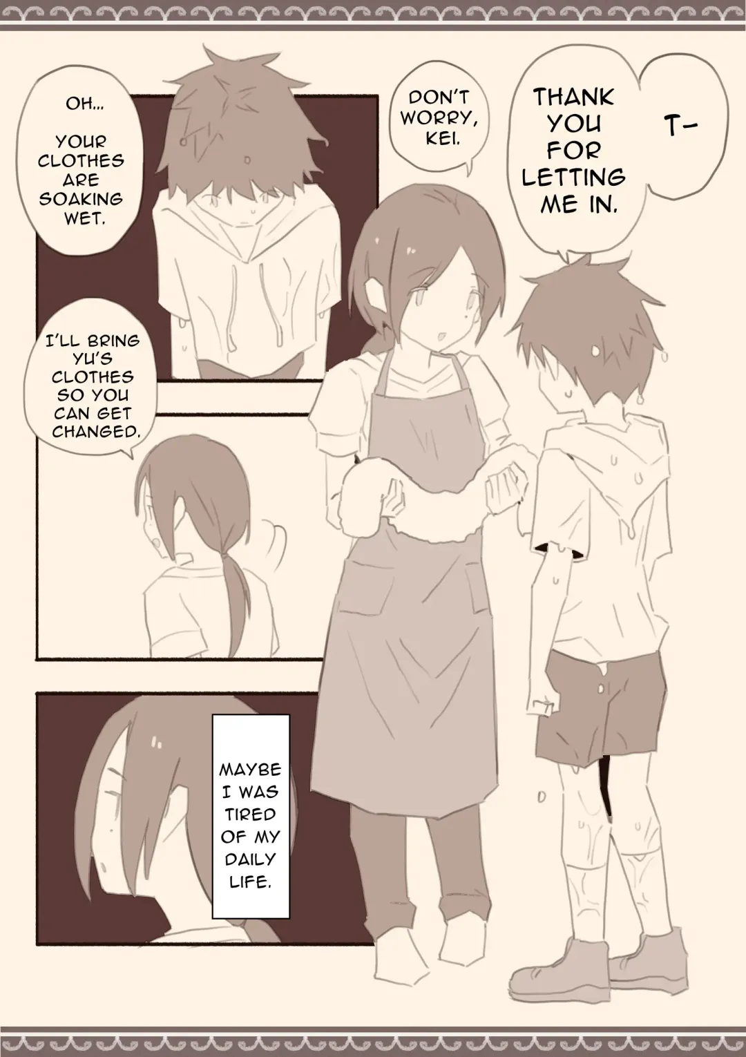 Ame no Hi, Musuko no Tomodachi to | On A Rainy Day, With My Son's Friend Fhentai - Page 23