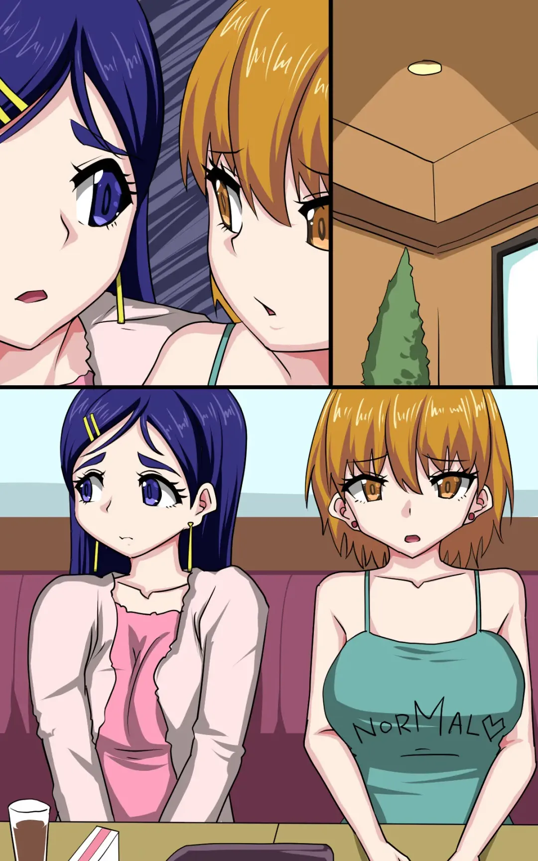 [Jyantaku] Oji-san, Kissaten de Mesugaki Futari o Wakaraseru www Fhentai - Page 11