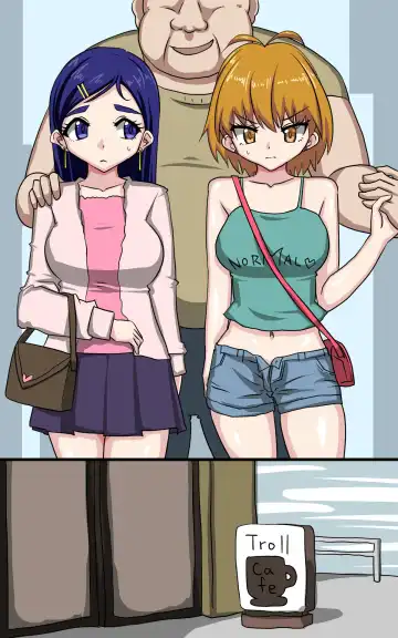 [Jyantaku] Oji-san, Kissaten de Mesugaki Futari o Wakaraseru www Fhentai - Page 10