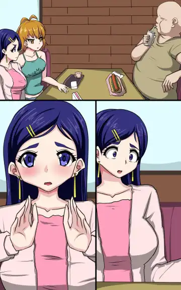 [Jyantaku] Oji-san, Kissaten de Mesugaki Futari o Wakaraseru www Fhentai - Page 12