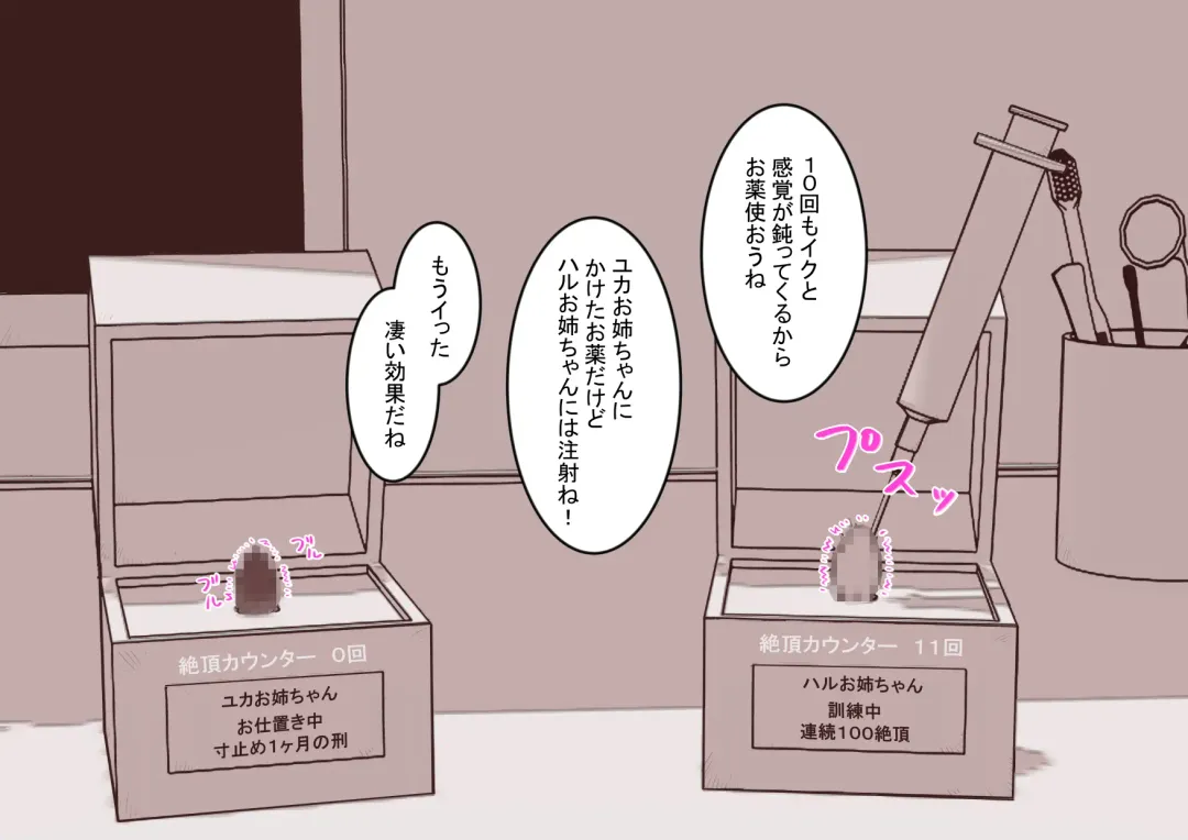 Cli Box ni Batta Onee-chan-tachi no Cli o Ijiri Taosu Fhentai - Page 12