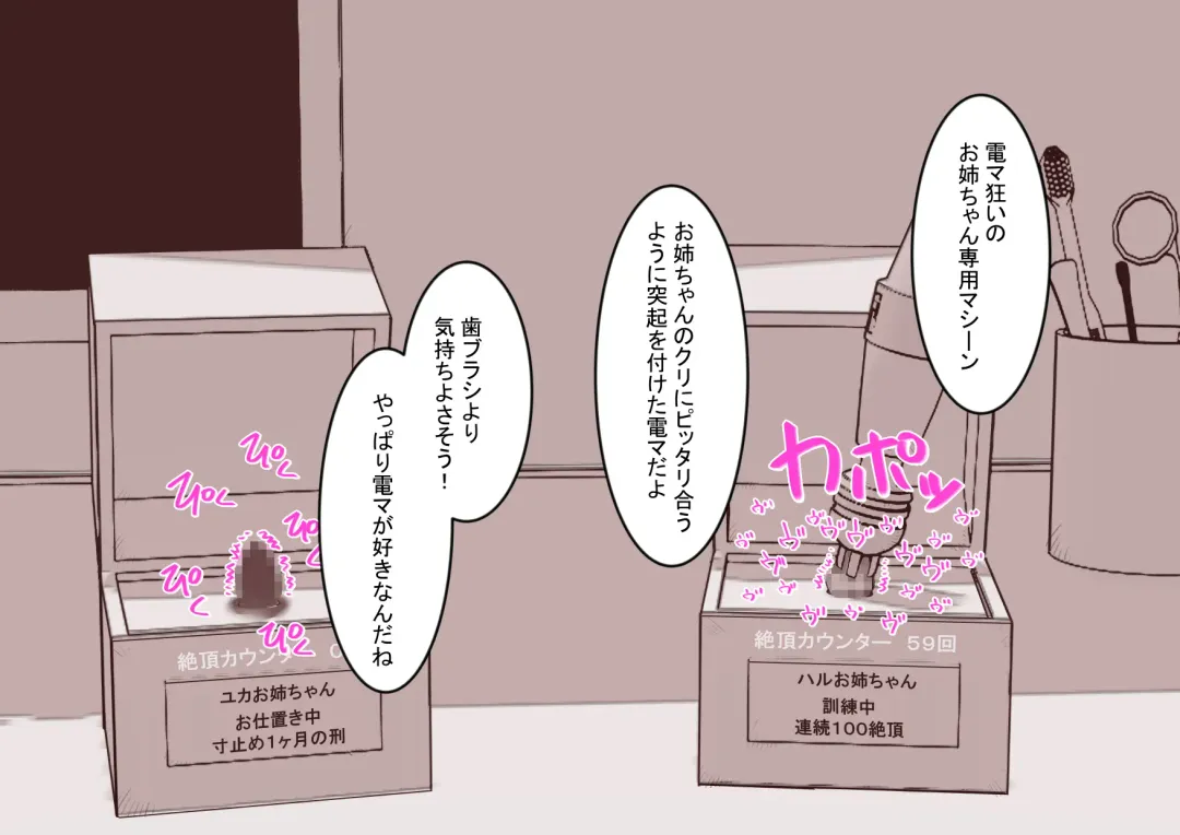 Cli Box ni Batta Onee-chan-tachi no Cli o Ijiri Taosu Fhentai - Page 21