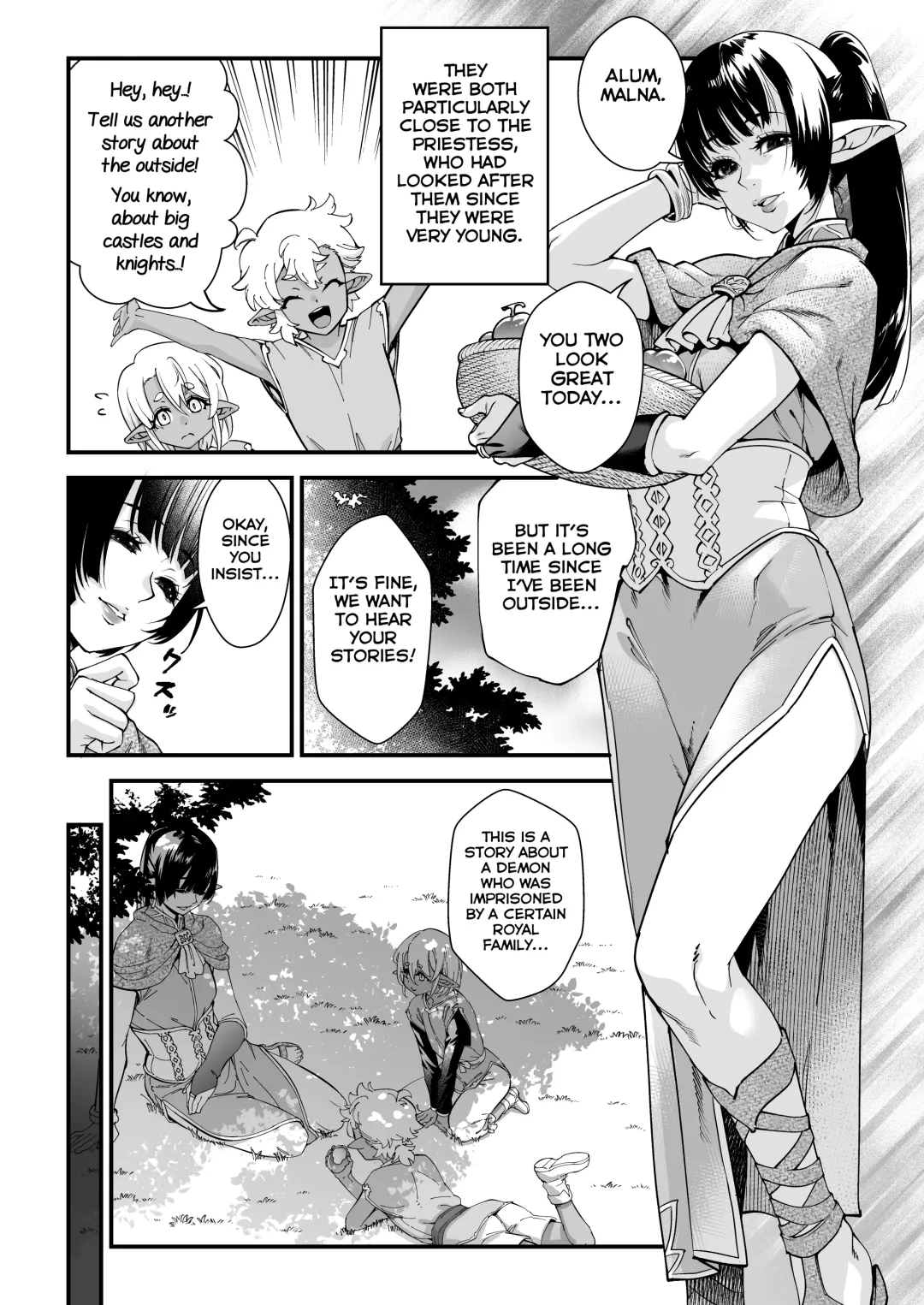 [Shiroo] Kuroi Mori no o Hanashi -Zenpen- Fhentai - Page 6