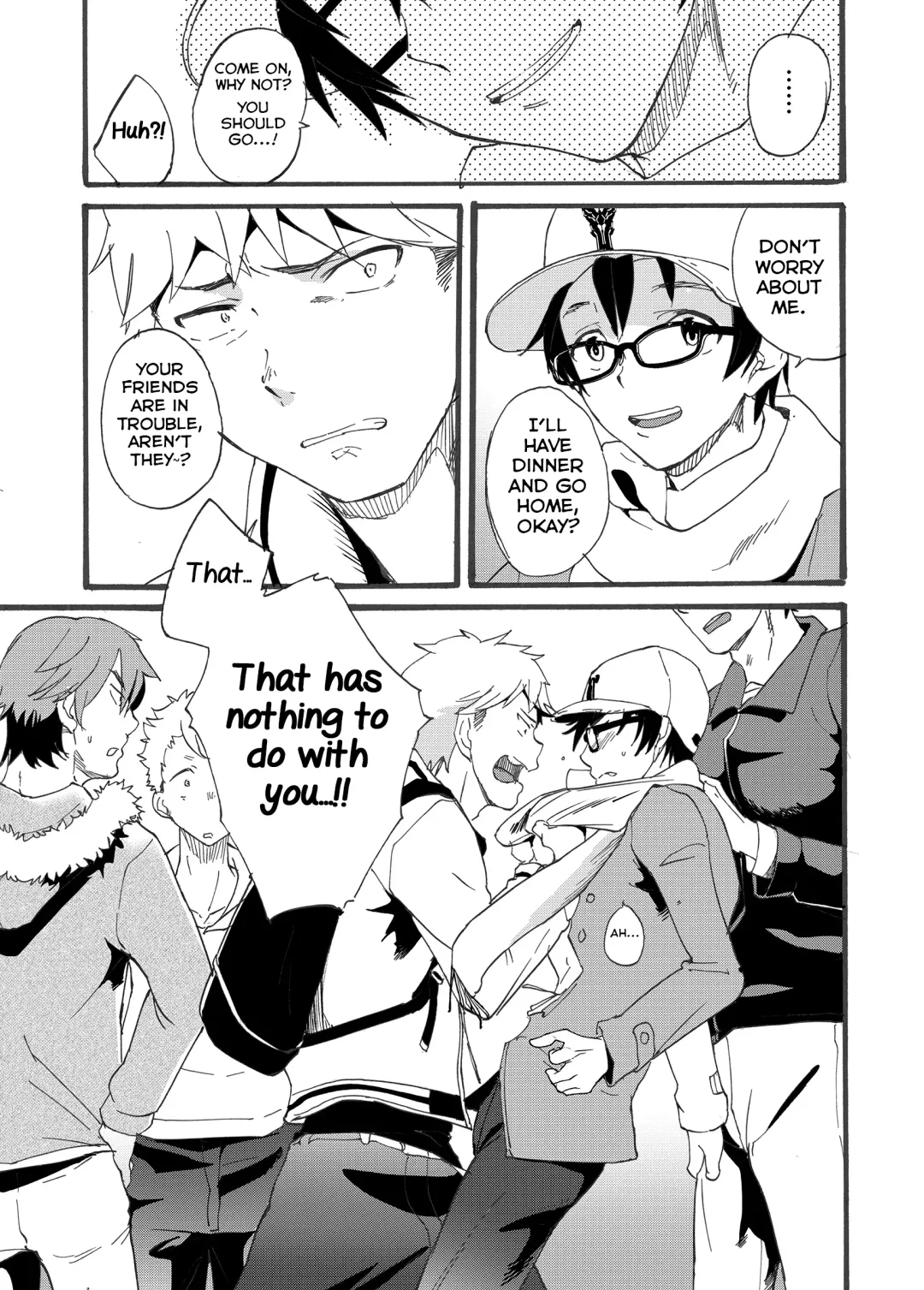 [Takamiya] Iede Shounen -Kane Nashi, Ie Nashi, Yadodai wa Touzen...- Fhentai - Page 33
