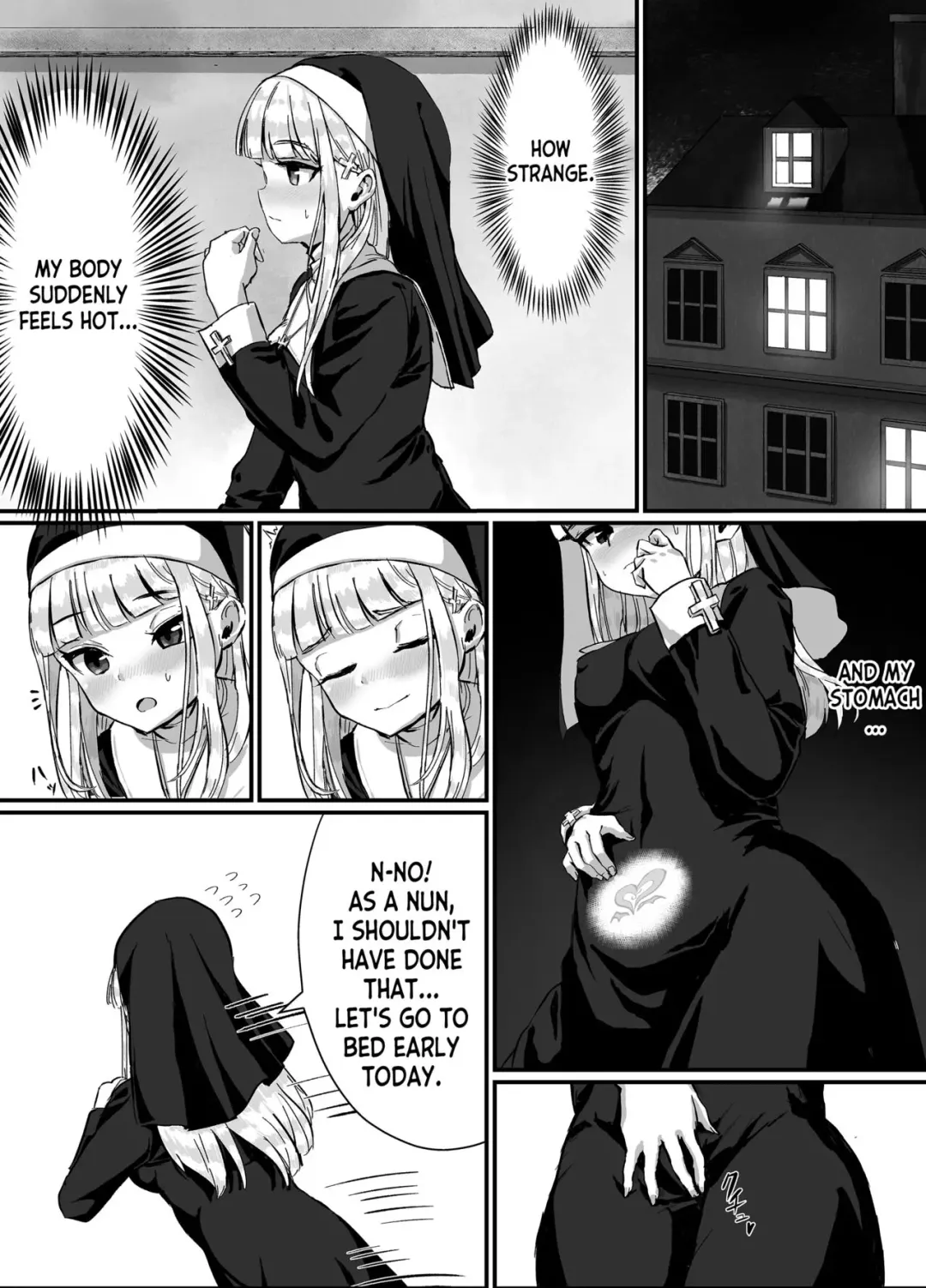 [Eploov - Huca] Seiso na Sister ga Succubus ni Osowarete Imma-ka Suru Hanashi Fhentai - Page 5