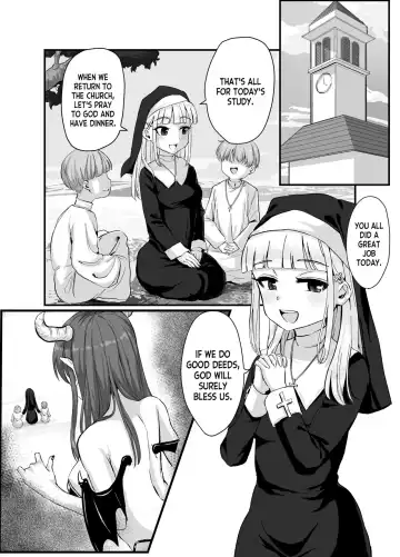 [Eploov - Huca] Seiso na Sister ga Succubus ni Osowarete Imma-ka Suru Hanashi Fhentai - Page 3