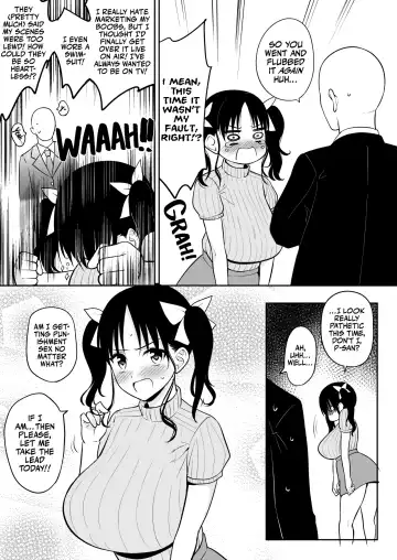 [Yue] Sensitive Sugite Chijouha Shutsuen ga Hakushi ni Nattanode P-san ni Nagusame Sex shite Morau Chounyuu Chika Idol-chan | A Hypersensitive, Saggy Breasted Underground Idol Blanks Out on Network TV and Has Consolation Sex with P-san Fhentai - Page 2