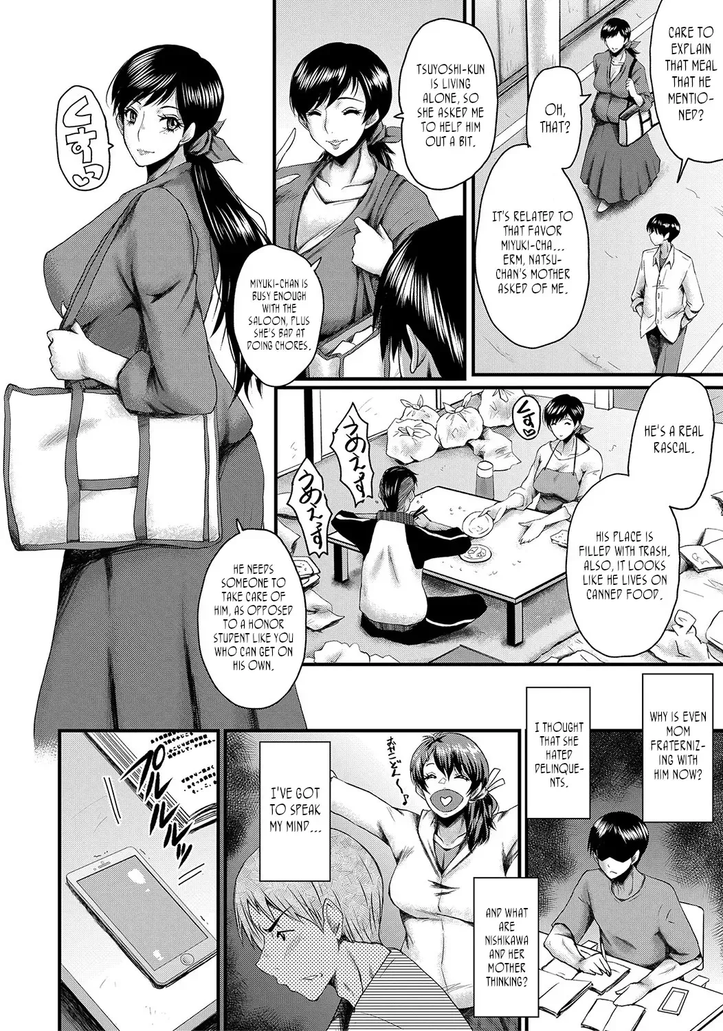 [Sink] Tomodachi, Osananajimi mo Kaa-san mo Netorareru Sono 4 | My friend stole away both my childhood friend and my mother, Part 4 Fhentai - Page 8