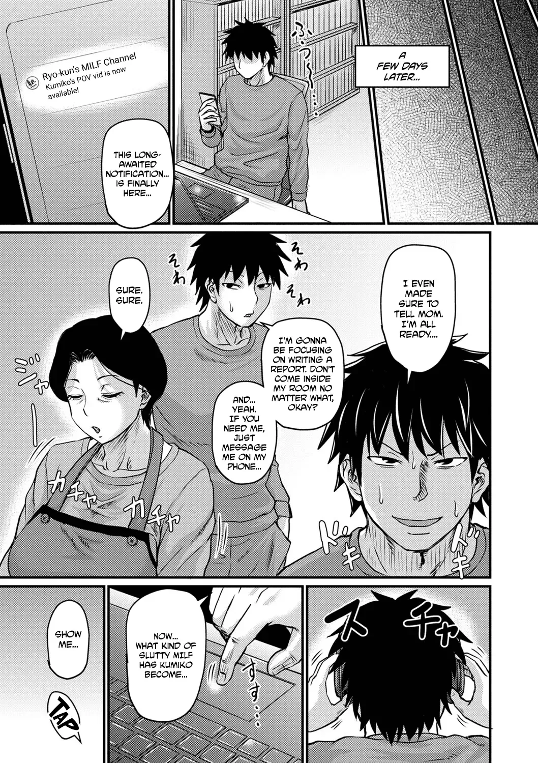 [Jirou] Kono Onna wa Ore no... | Mom is Mine... Chapter 1-4 Fhentai - Page 9