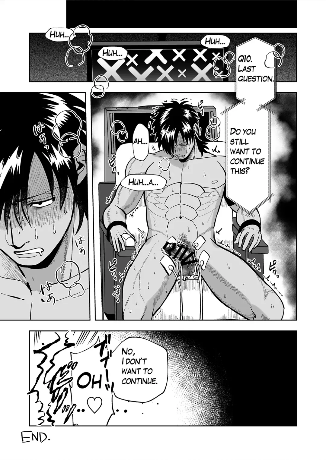 Uso Hakkenki de Denki + Onaho Seme Sareru Manga. | Lie detectors and electrical torture. Fhentai - Page 17