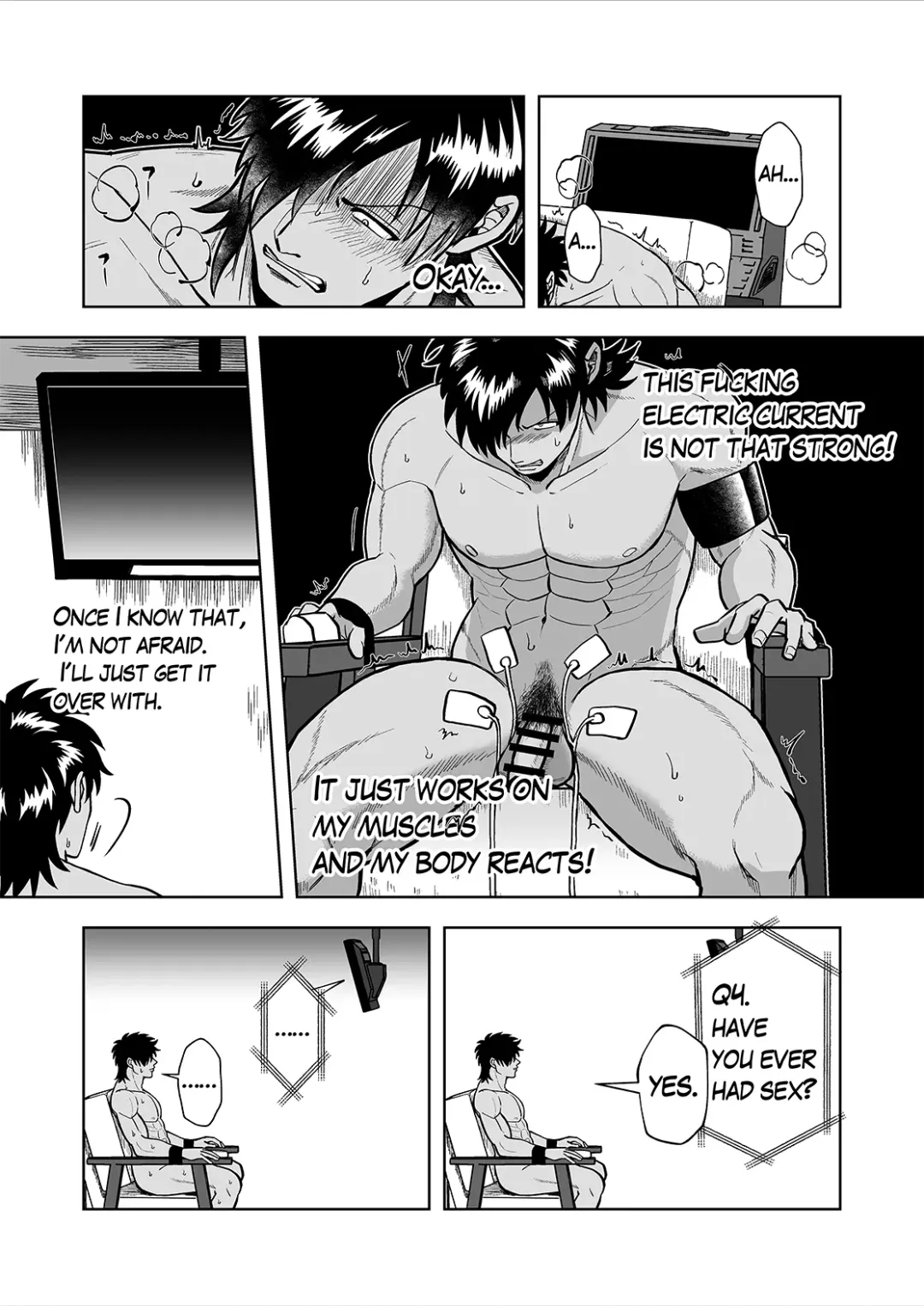 Uso Hakkenki de Denki + Onaho Seme Sareru Manga. | Lie detectors and electrical torture. Fhentai - Page 7