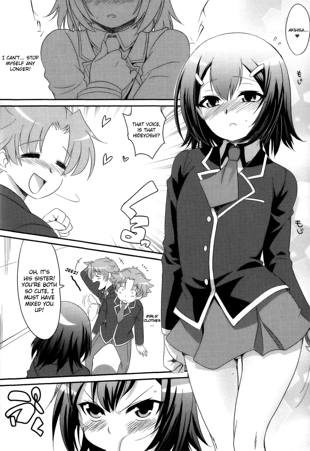 [Tachikawa Negoro] Baka ga Josou de Boukanchuu | Shafting the Cross Dressing Retard Fhentai - Page 5