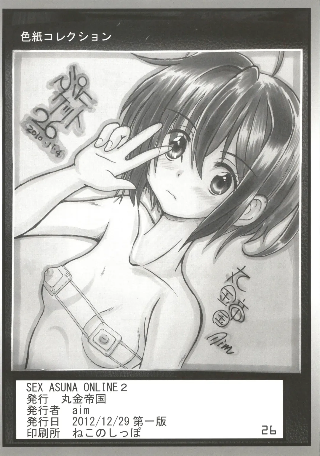 [Aim] SEX ASUNA ONLINE 2 Fhentai - Page 26