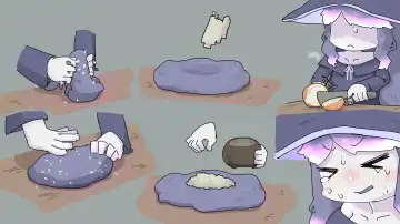 Futanari  Majo no Oyome-san 3 Fhentai - Page 68