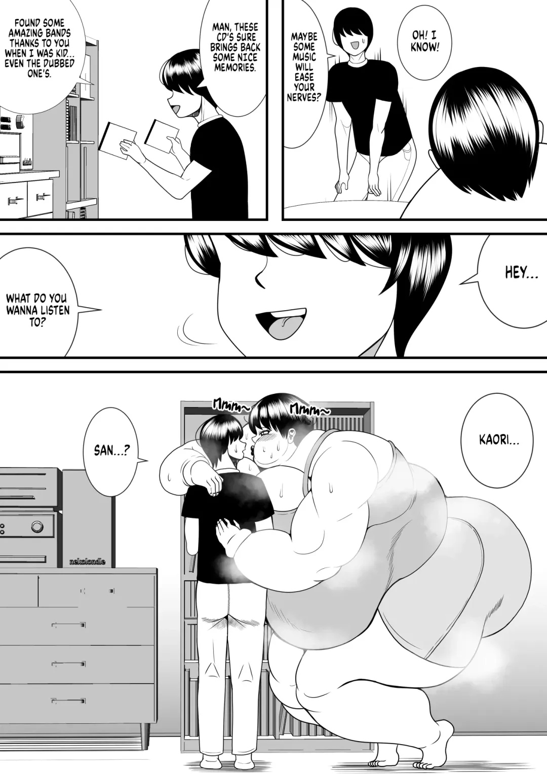 [Tokei] My old babysitter, who I haven't seen in ten years, has gained weight and became monstrous | Zutto Akogarete Ita Otonari no Onee-san ni 10-nenburi ni Atte Mitara Kusodebu Monster to Kashite Fhentai - Page 12
