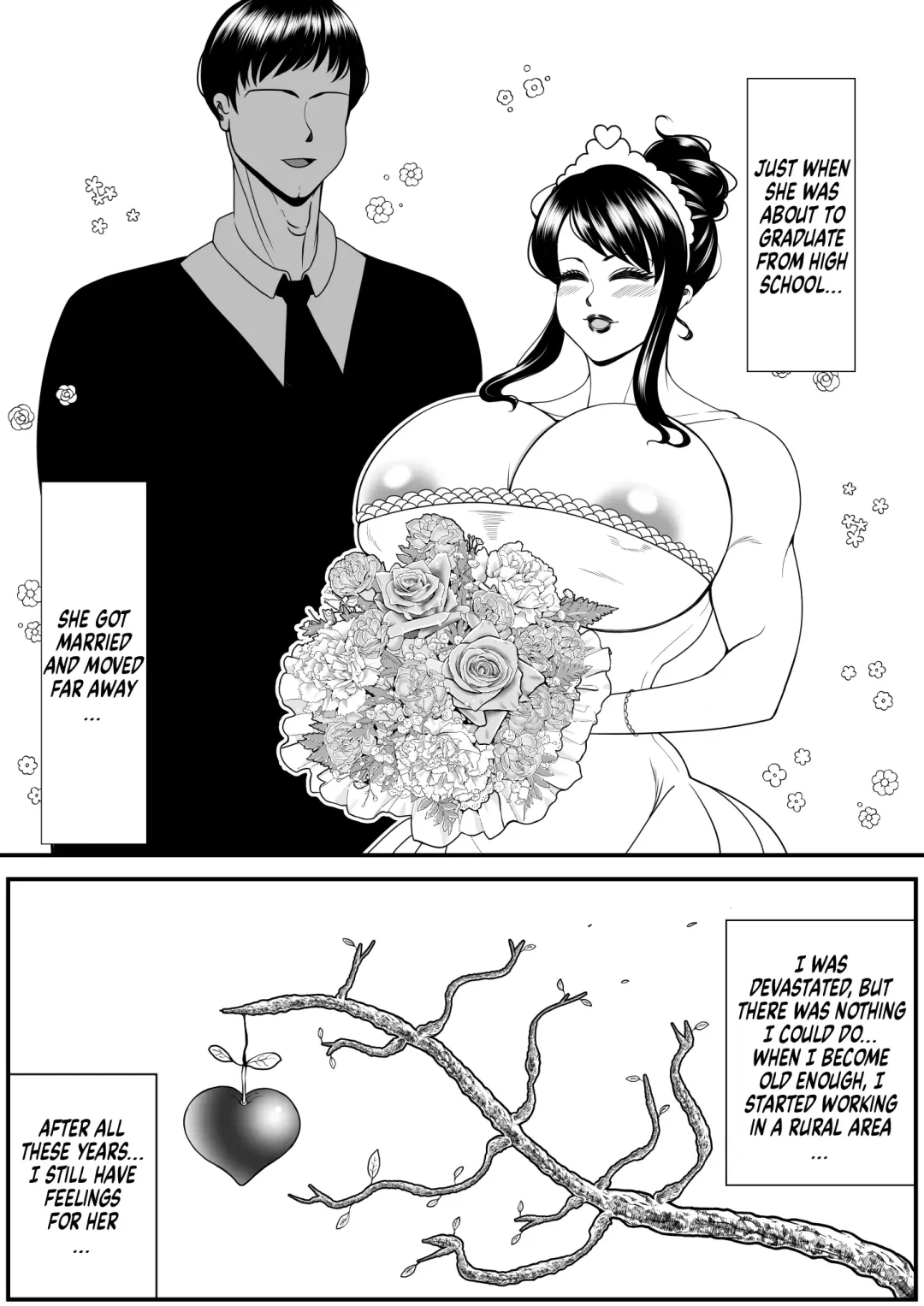 [Tokei] My old babysitter, who I haven't seen in ten years, has gained weight and became monstrous | Zutto Akogarete Ita Otonari no Onee-san ni 10-nenburi ni Atte Mitara Kusodebu Monster to Kashite Fhentai - Page 2