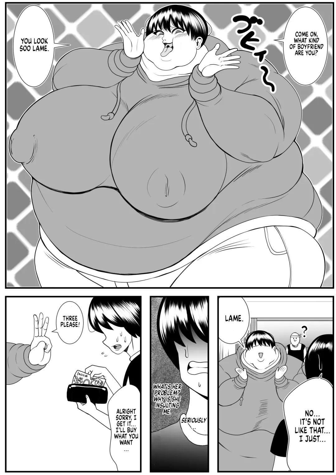 [Tokei] My old babysitter, who I haven't seen in ten years, has gained weight and became monstrous | Zutto Akogarete Ita Otonari no Onee-san ni 10-nenburi ni Atte Mitara Kusodebu Monster to Kashite Fhentai - Page 33