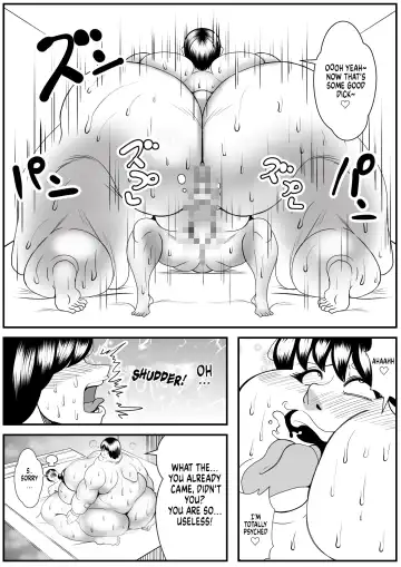 [Tokei] My old babysitter, who I haven't seen in ten years, has gained weight and became monstrous | Zutto Akogarete Ita Otonari no Onee-san ni 10-nenburi ni Atte Mitara Kusodebu Monster to Kashite Fhentai - Page 36