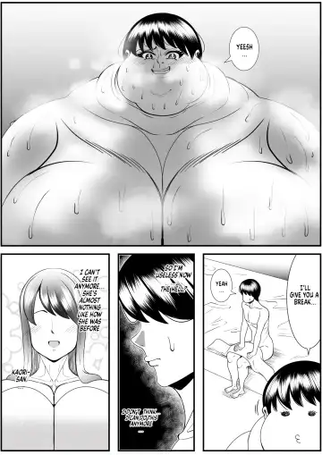 [Tokei] My old babysitter, who I haven't seen in ten years, has gained weight and became monstrous | Zutto Akogarete Ita Otonari no Onee-san ni 10-nenburi ni Atte Mitara Kusodebu Monster to Kashite Fhentai - Page 37