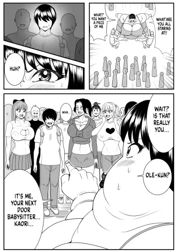 [Tokei] My old babysitter, who I haven't seen in ten years, has gained weight and became monstrous | Zutto Akogarete Ita Otonari no Onee-san ni 10-nenburi ni Atte Mitara Kusodebu Monster to Kashite Fhentai - Page 5