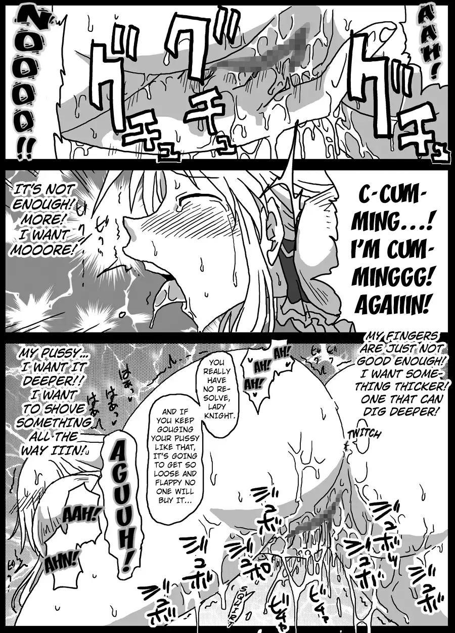 [Amahara] Kusurizuke Kishi | The Over-Drugged Knight Fhentai - Page 12