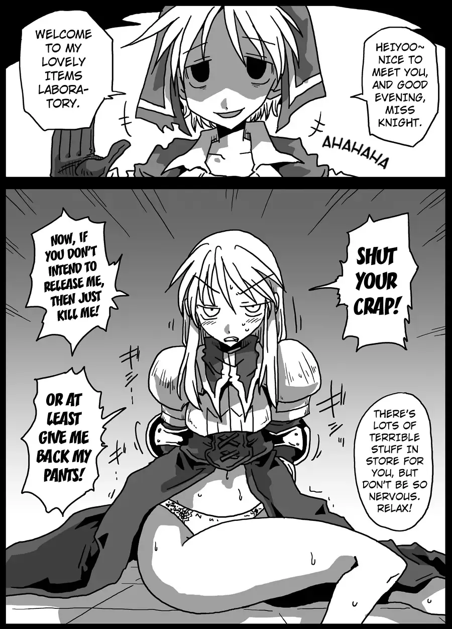 [Amahara] Kusurizuke Kishi | The Over-Drugged Knight Fhentai - Page 2