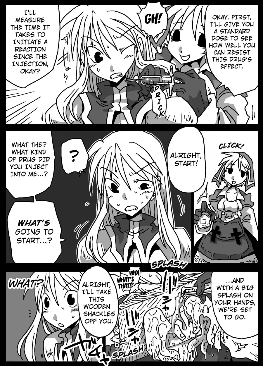 [Amahara] Kusurizuke Kishi | The Over-Drugged Knight Fhentai - Page 4