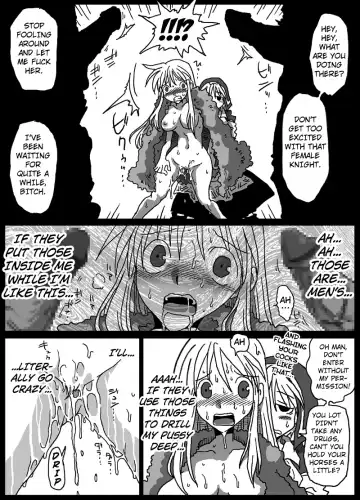 [Amahara] Kusurizuke Kishi | The Over-Drugged Knight Fhentai - Page 19