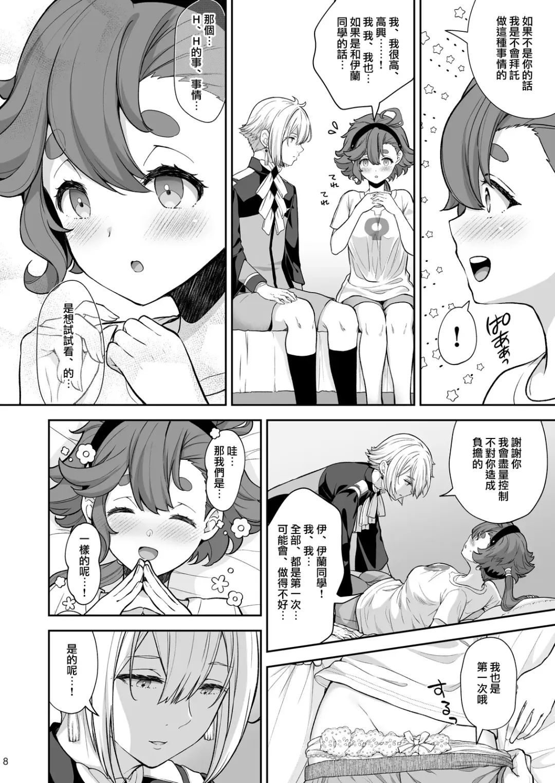 [Crowe] Elan to Suletta no Sex Shinai to Derarenai Heya Fhentai - Page 8