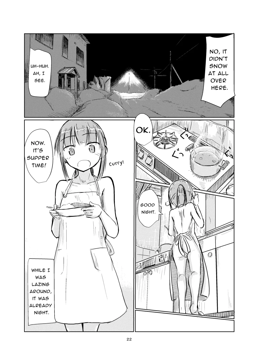 [Roreru] Fuyu no Shoujo to Orusuban | Winter Girl & Housesitting Fhentai - Page 23