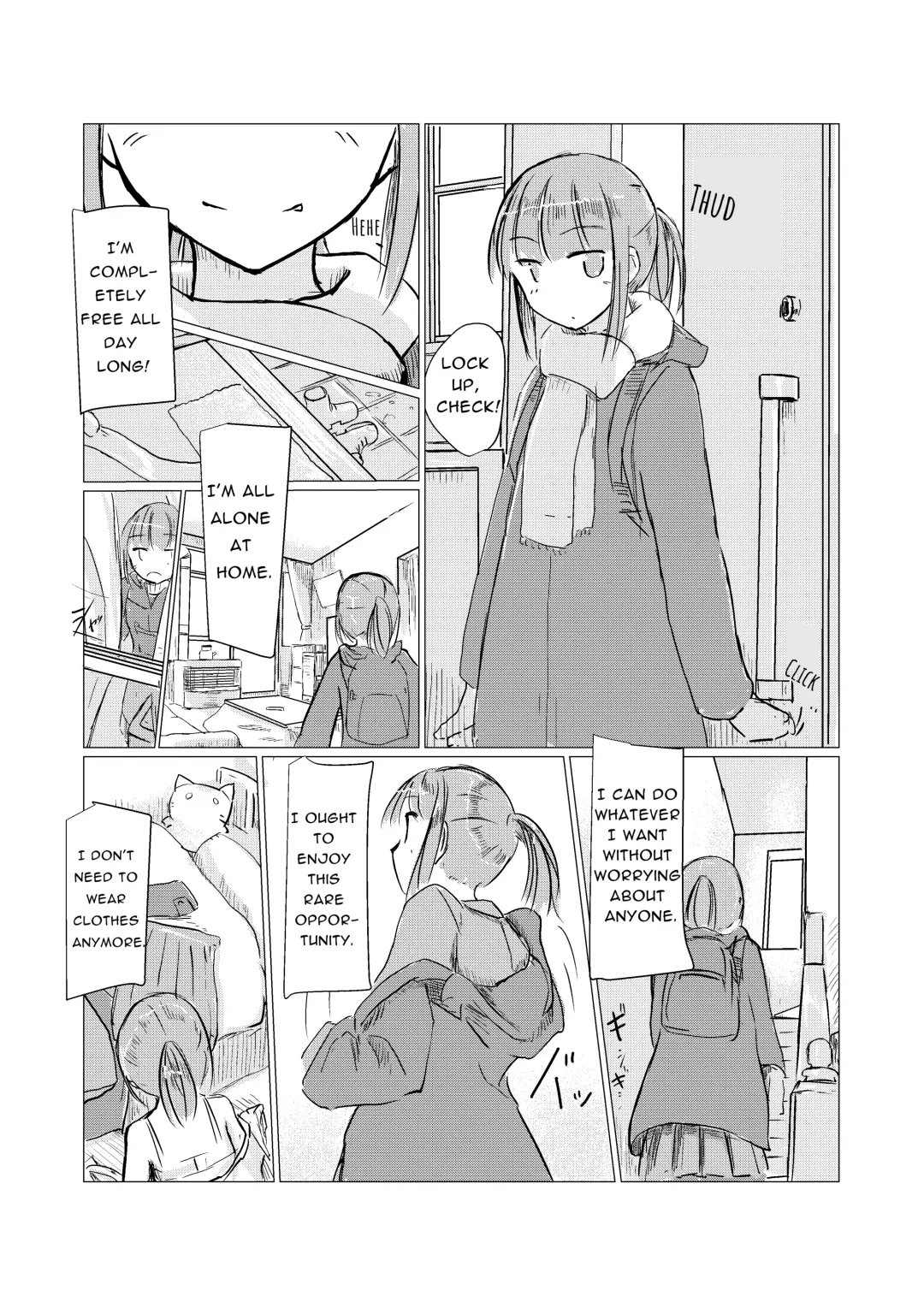 [Roreru] Fuyu no Shoujo to Orusuban | Winter Girl & Housesitting Fhentai - Page 4