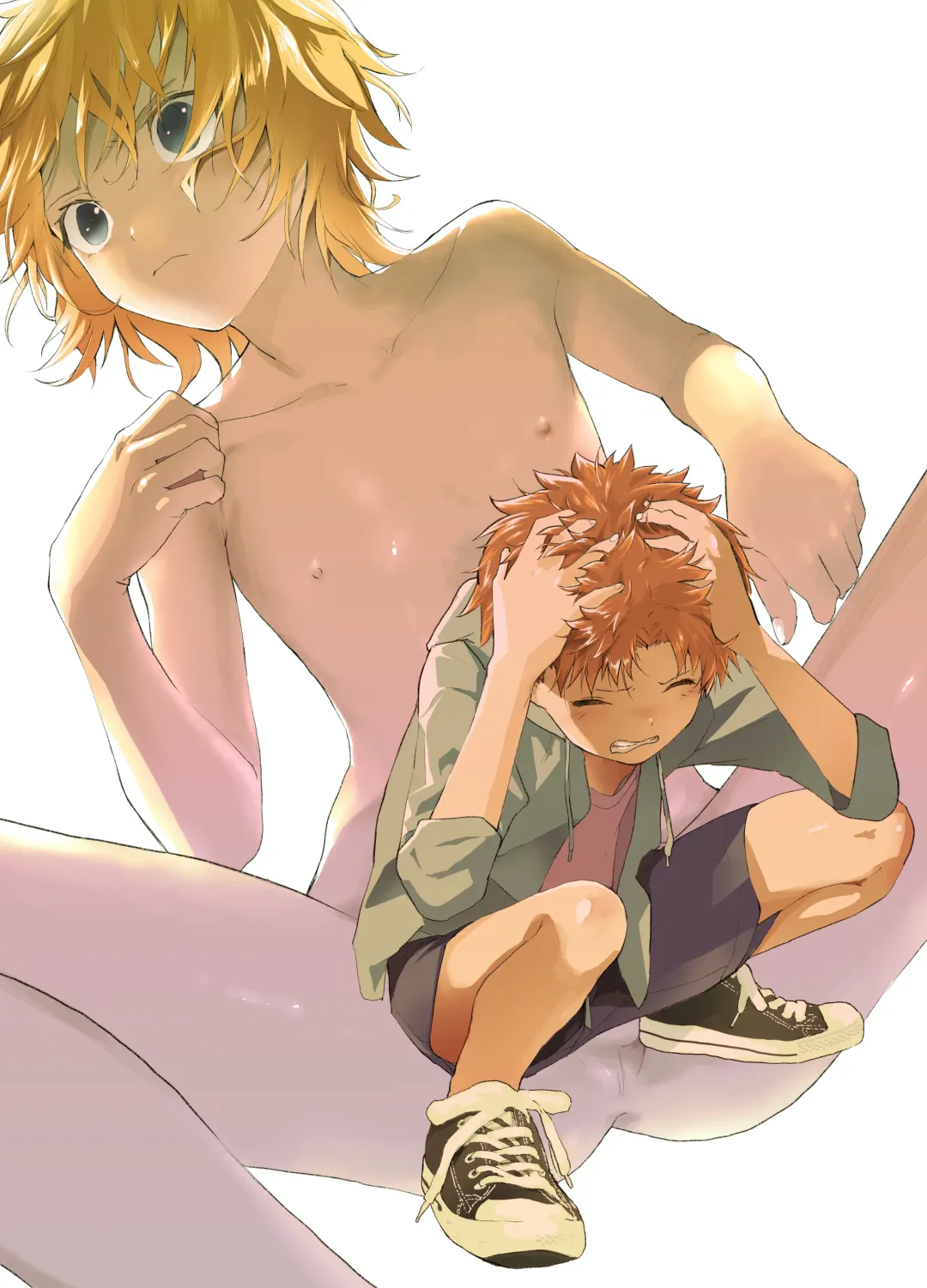 [Orukoa] Ibasho ga Nai node Kamimachi shite mita Suterareta Shounen no Ero Manga Ch. 40 Fhentai - Page 2