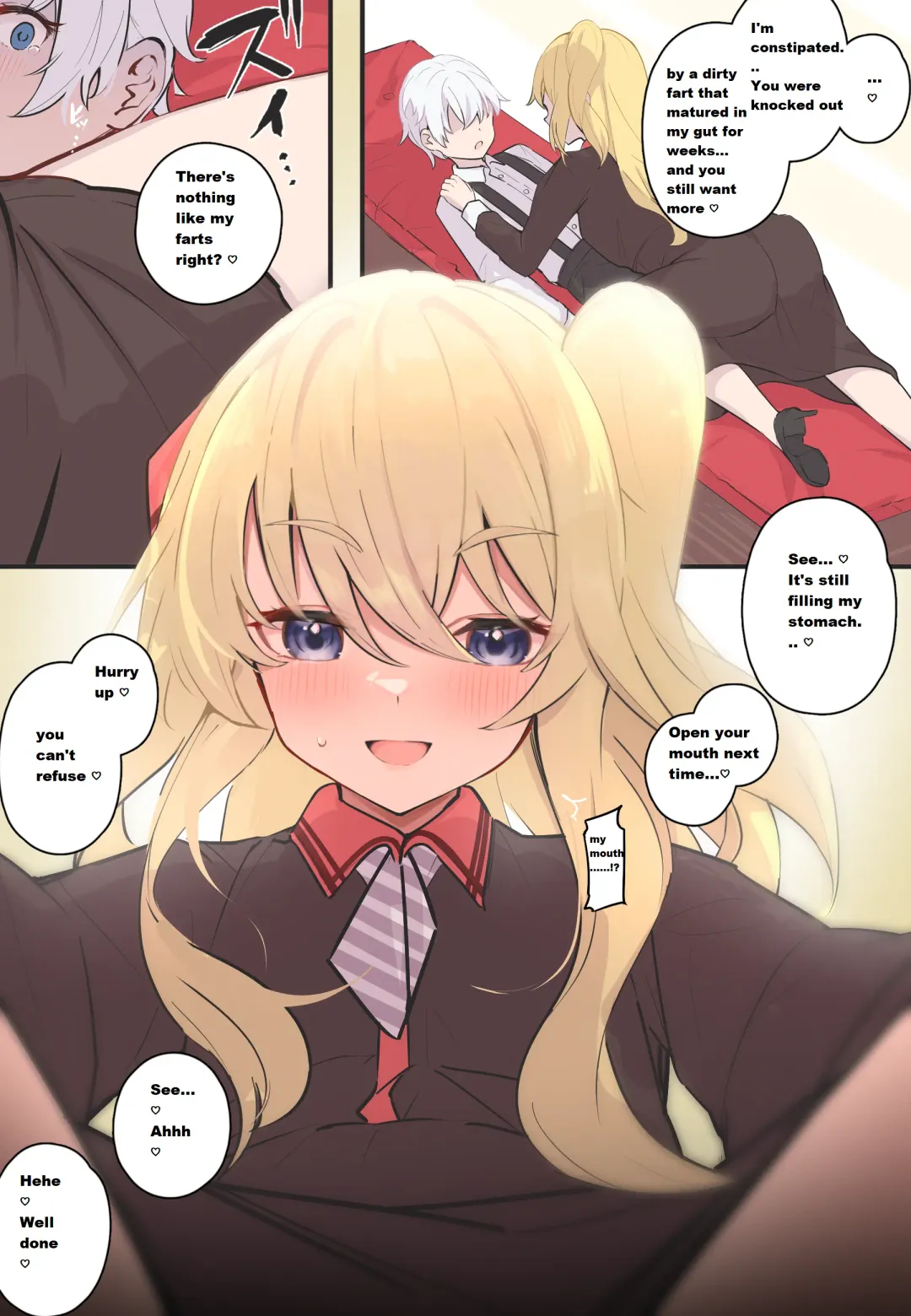 [Tsuchiro] Maids farting their Master Fhentai - Page 9