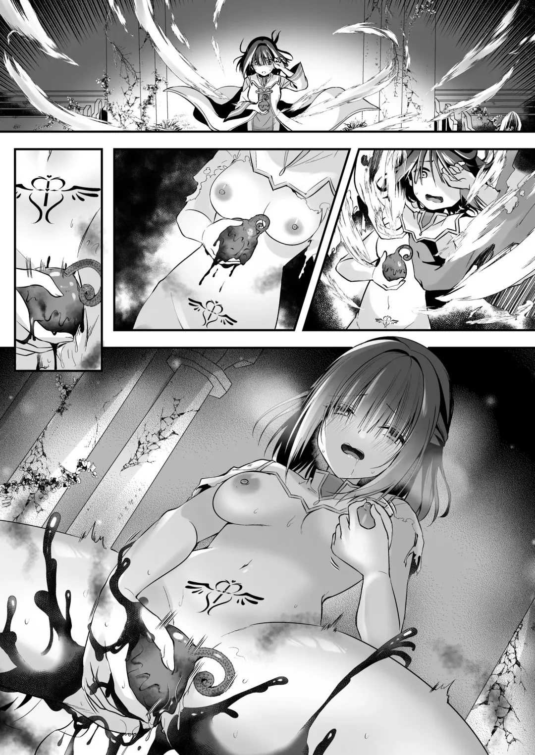 [Rurimaru] Yami Ochi Sister no Marunomi Kairaku Osen ~NTR Shi ni kuru Yatsu Zenin Marunomi Sureba Watashi no Kachida yo ne~ Fhentai - Page 46