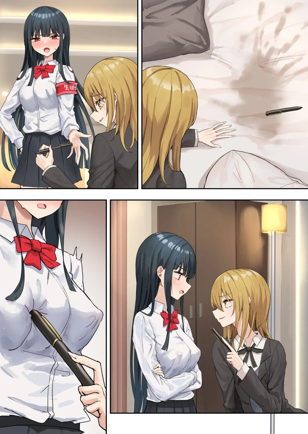 [Piripun] Ojou-sama Gakkyuu Iinchou ga Hinkon Gyaru wo Okane de Wakaraseyou to Suru Yuri 2 Fhentai - Page 65