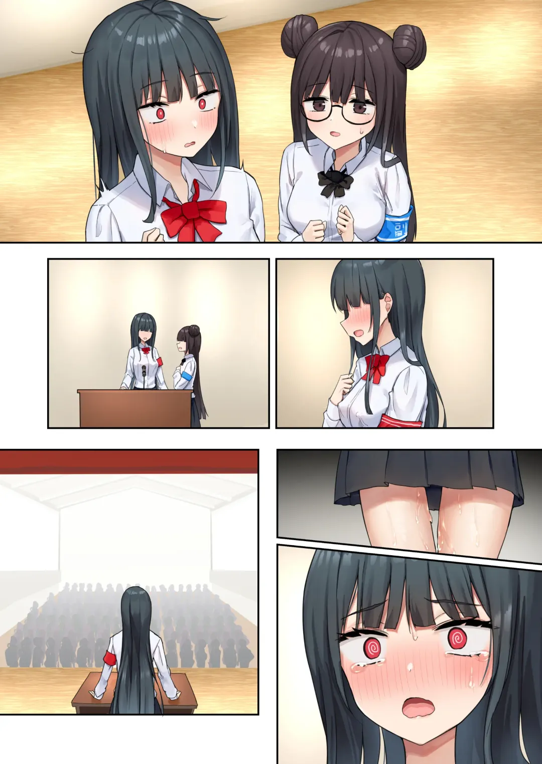 [Piripun] Ojou-sama Gakkyuu Iinchou ga Hinkon Gyaru wo Okane de Wakaraseyou to Suru Yuri 2 Fhentai - Page 82