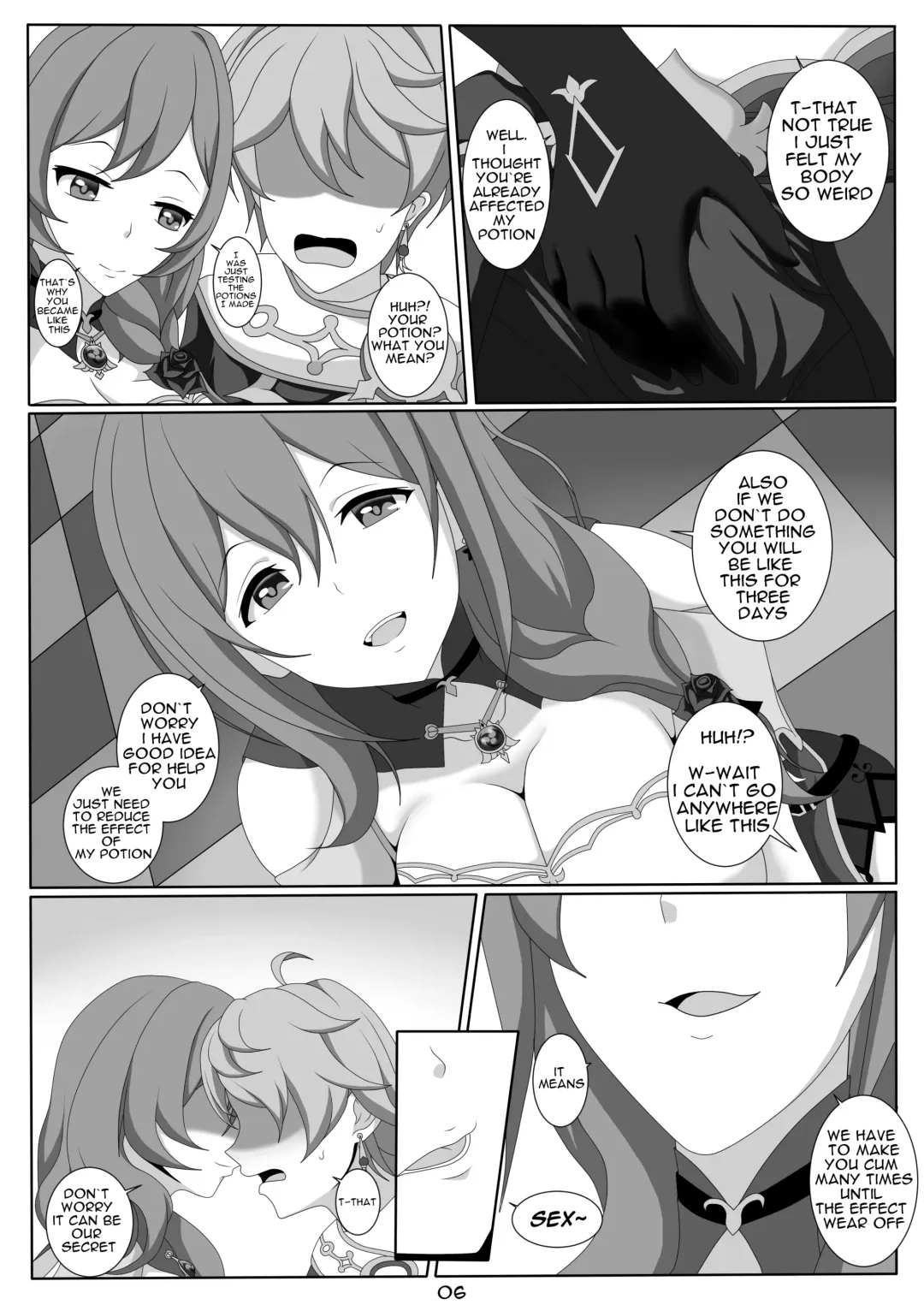 [Ecchiart] Quest Impact 2 (uncensored) Fhentai - Page 9