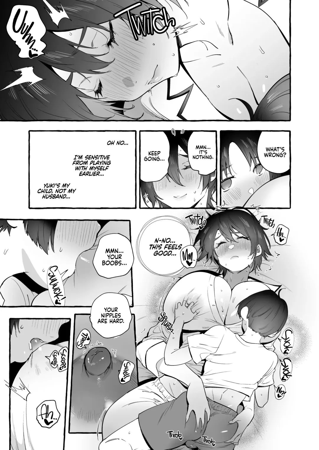 [Itami] Deka Tsuyo Mama wa Boku ni Amai. | Affection Maternal (decensored) Fhentai - Page 14