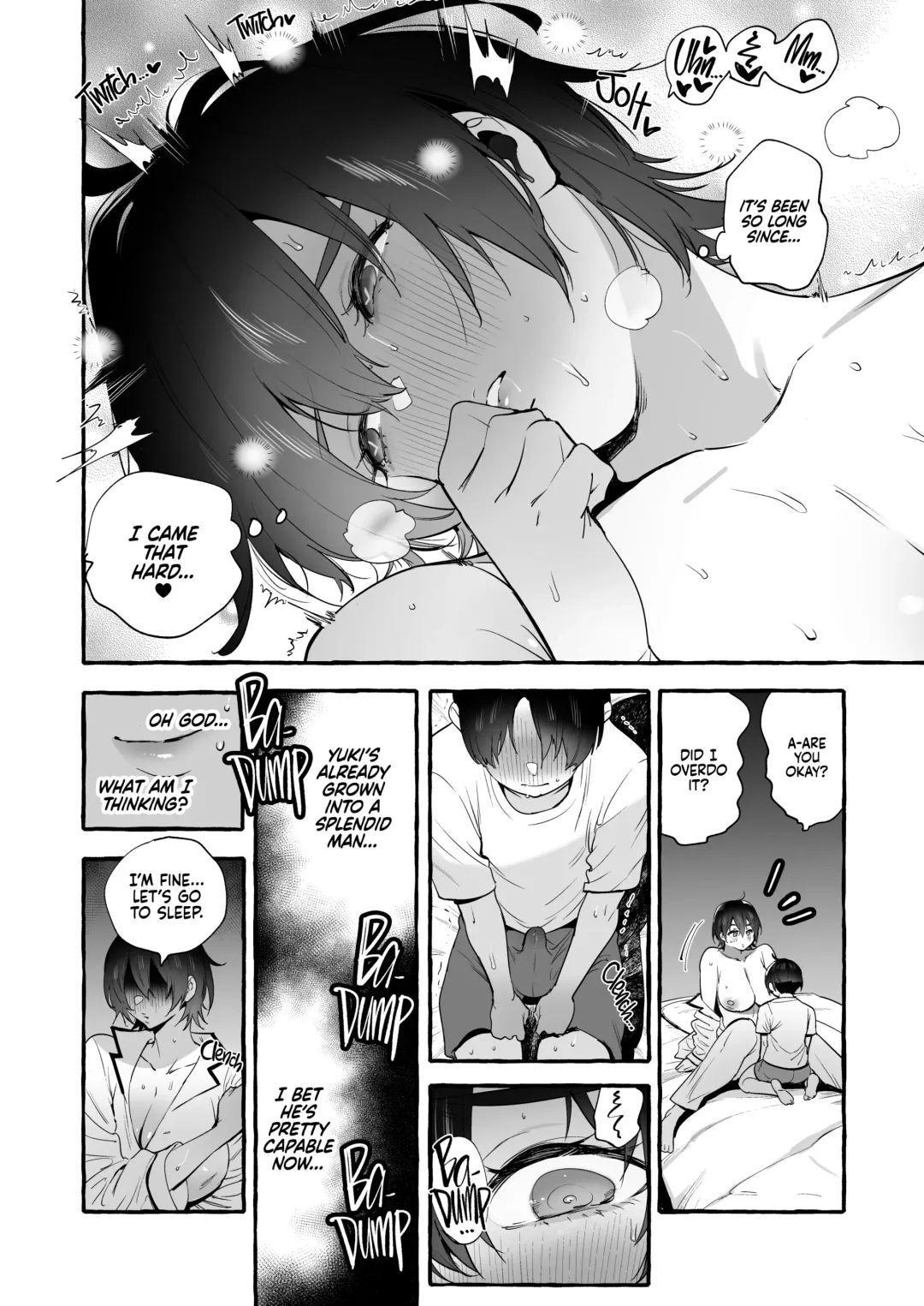 [Itami] Deka Tsuyo Mama wa Boku ni Amai. | Affection Maternal (decensored) Fhentai - Page 19