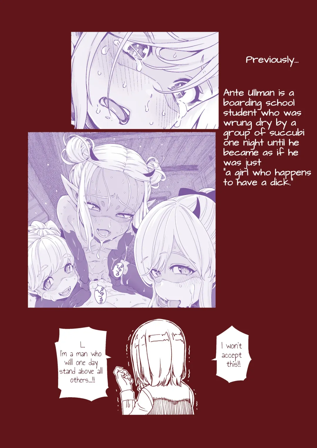 [Kyaradain] Ochinchin Tsuiteru dake no Onnanoko | A girl ~who just happens to have a penis~ Fhentai - Page 2